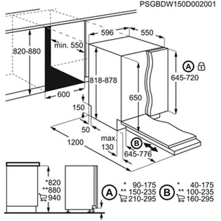 Встраиваемая посудомоечная машина Electrolux ETM48320L 5