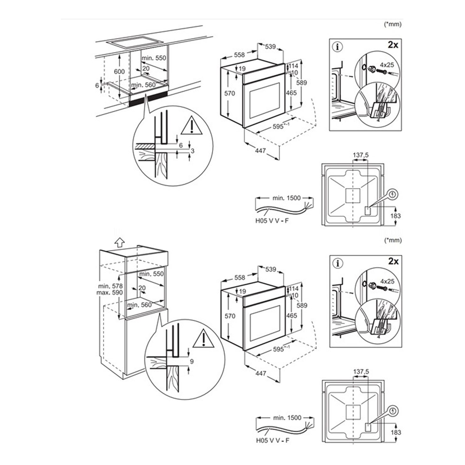 Электрический духовой шкаф Electrolux EOD3H50BK 7