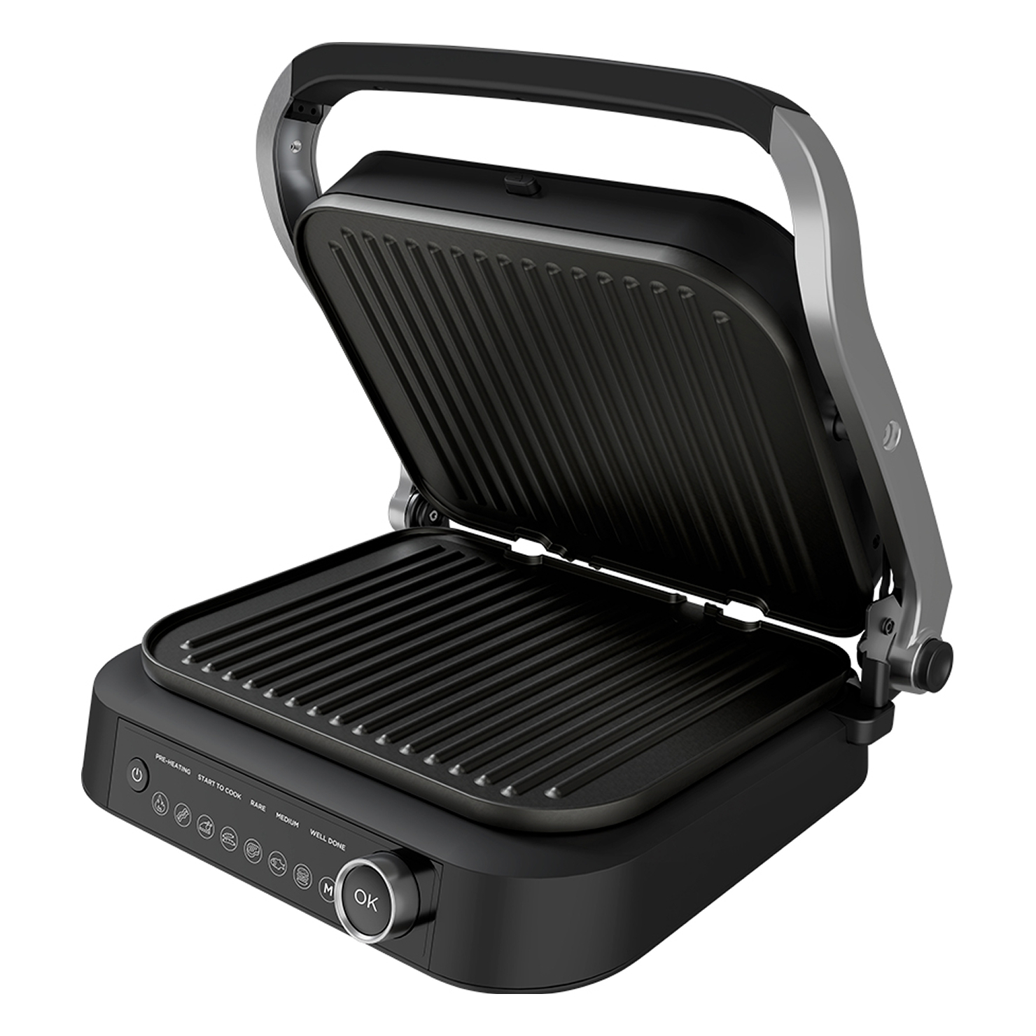 Электрогриль Weissgauff WCG-360 Nero Glass Chef’s Steak 8