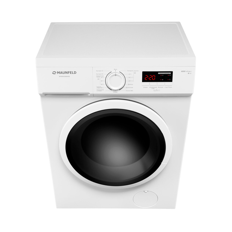 Стиральная машина с фронтальной загрузкой MAUNFELD MFWM106WH05 4
