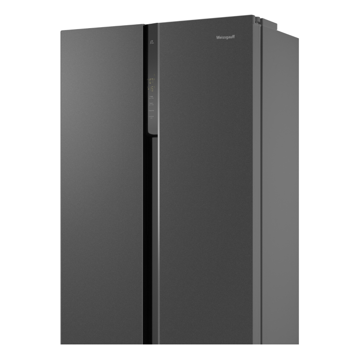 Холодильник Weissgauff WSBS 500 Inverter NoFrost Bru Steel Glass 7