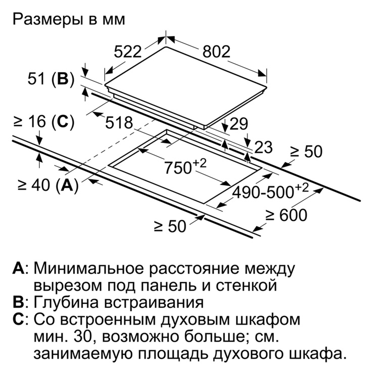 Индукционная панель Bosch PXV851FC1E 3