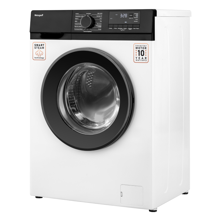 Стиральная машина с фронтальной загрузкой Weissgauff WM 45127 DC Inverter Steam 4