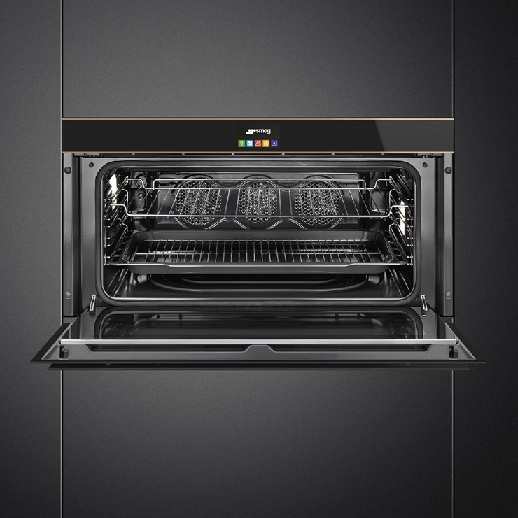 Электрический духовой шкаф Smeg SFPR9604NR 2