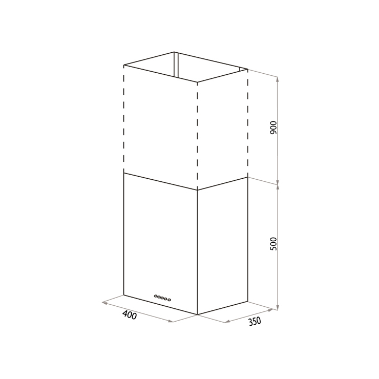 Вытяжка MAUNFELD BOX Push 40 Inox 2