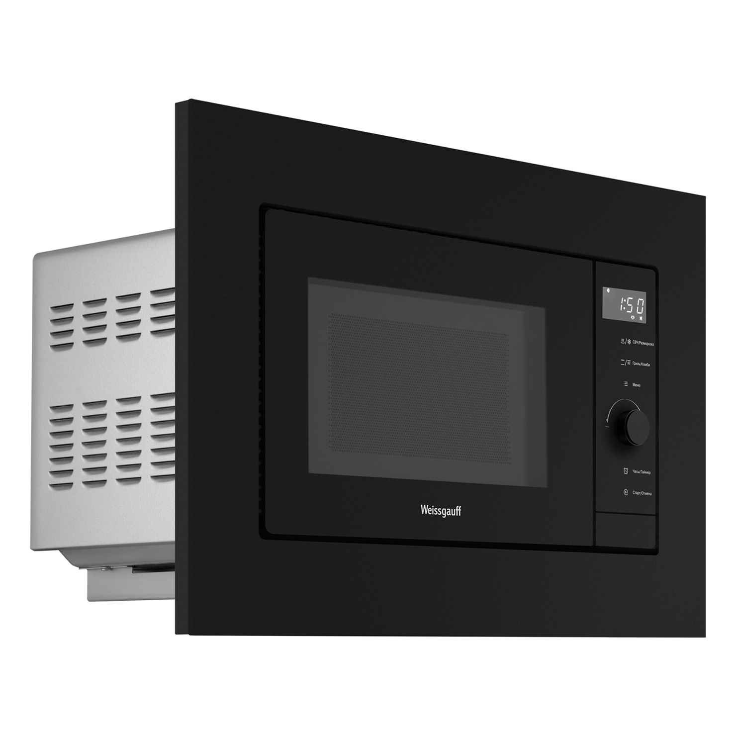 Микроволновая печь встраиваемая Weissgauff HMT-620 BG Grill Matt Edition 6