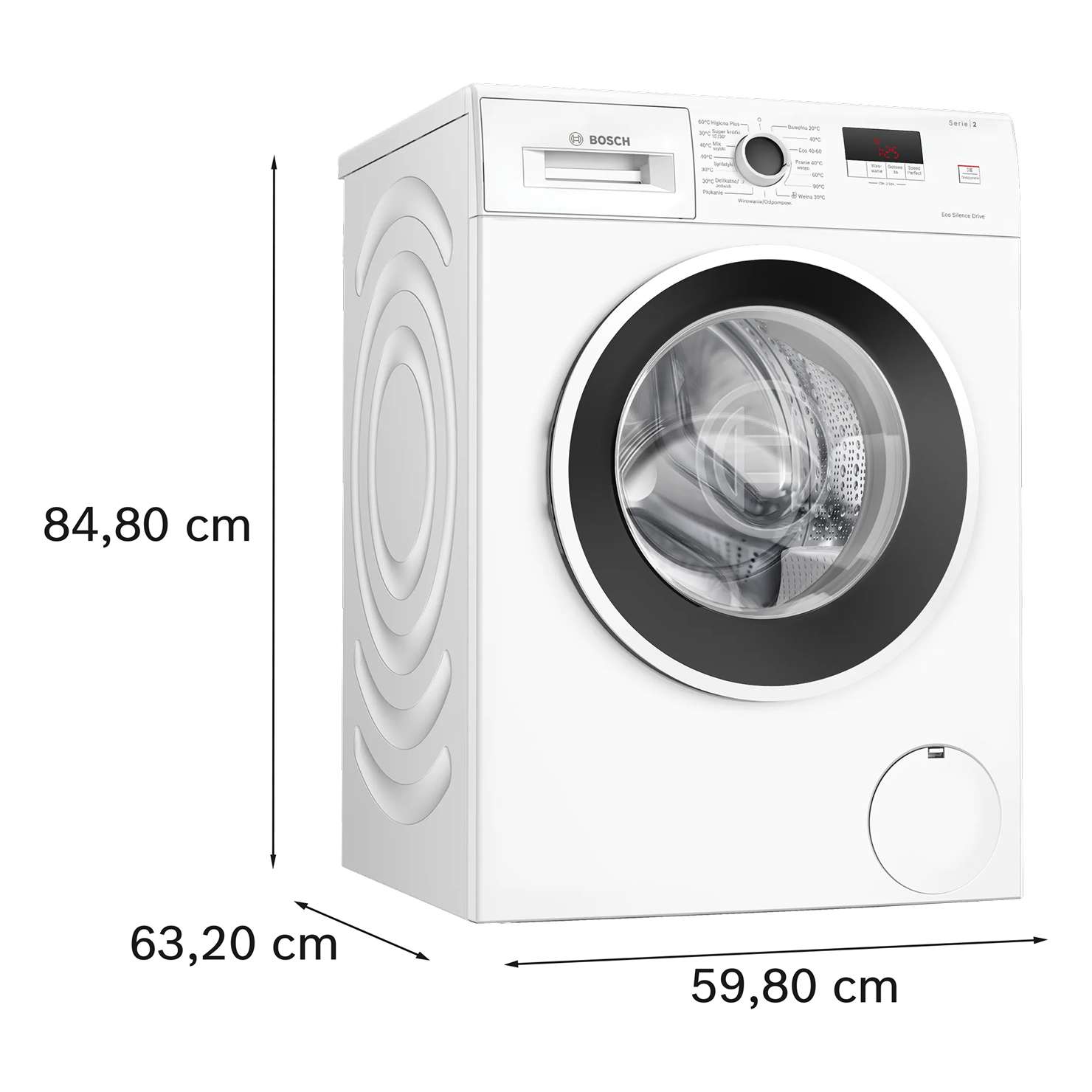 Стиральная машина с фронтальной загрузкой Bosch WGE02209PL 6