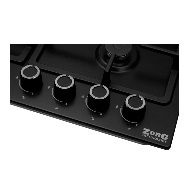 Газовая панель ZorG Technology ELTSR D black (EMY) 5