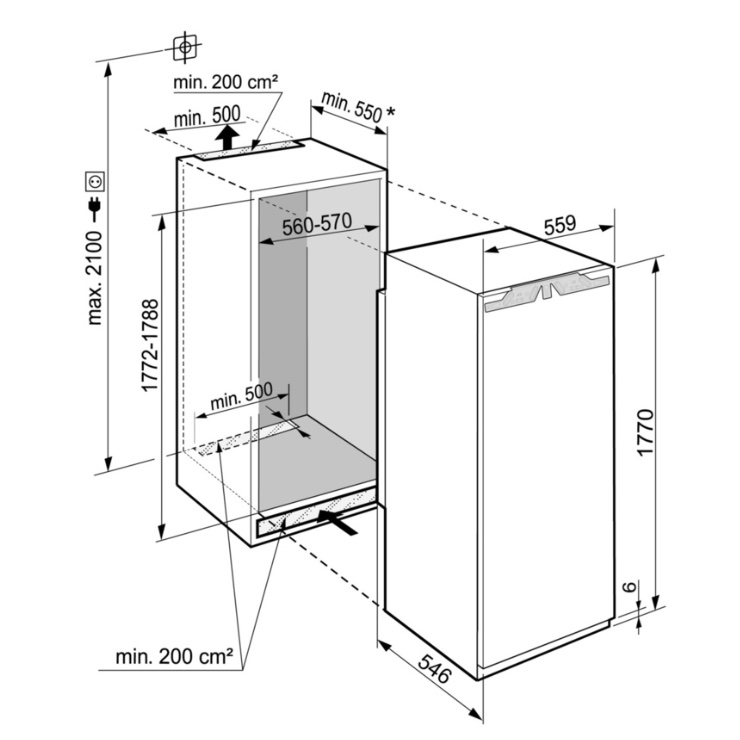Холодильник Liebherr IRBd 5151 Prime BioFresh 10