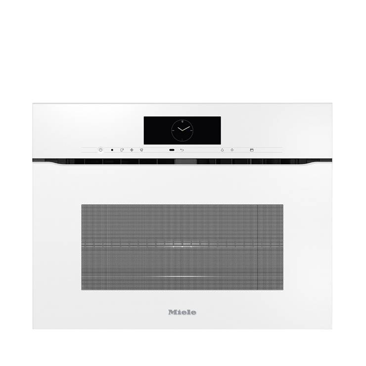 Компактный духовой шкаф Miele H 7840 BMX бриллиантовый белый BRWS