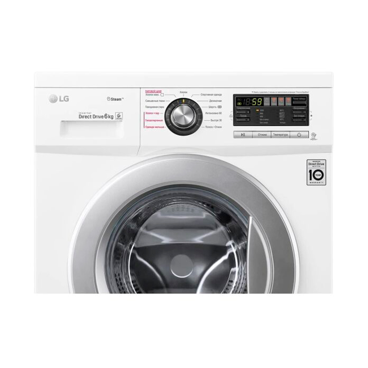 Стиральная машина с фронтальной загрузкой LG F1296NDS1 7