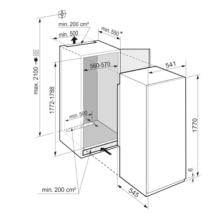 Холодильник Liebherr IRBSe 5120 Plus BioFresh 10