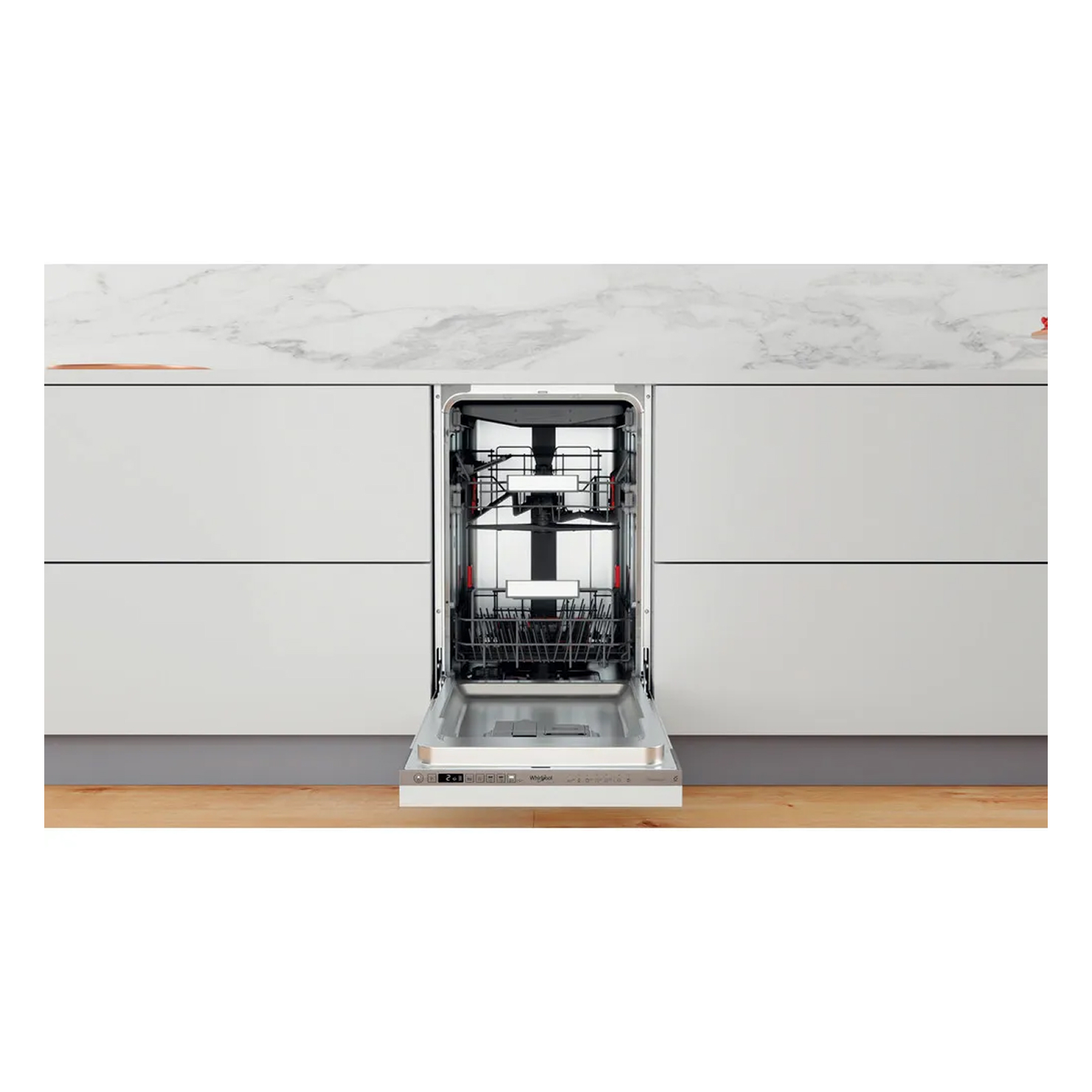 Встраиваемая посудомоечная машина Whirlpool WSIO 3O23 PFE X 3