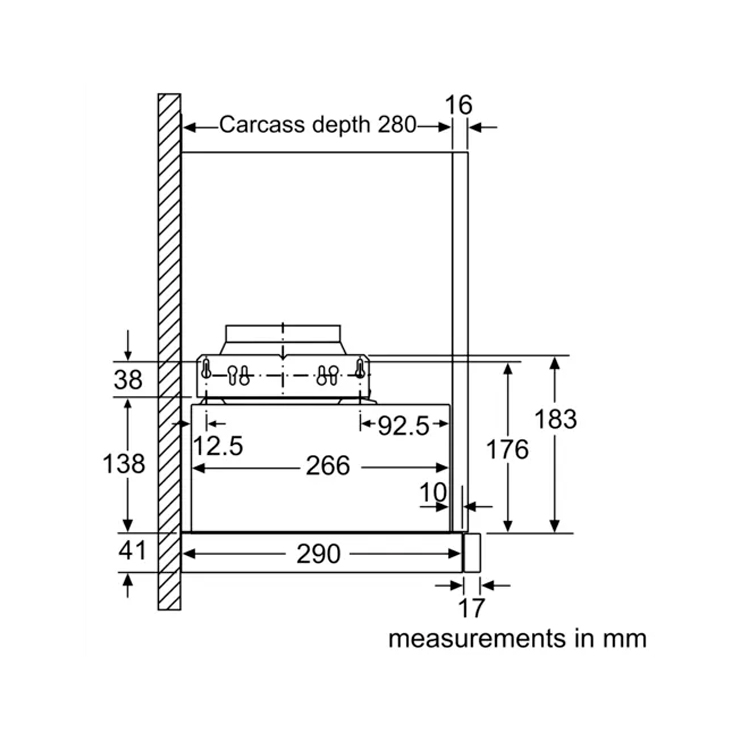 Вытяжка Bosch DFM064A53 9