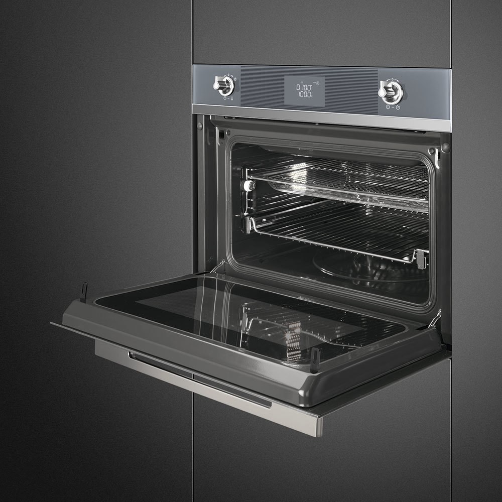 Компактный духовой шкаф Smeg SF4101MCS1 2