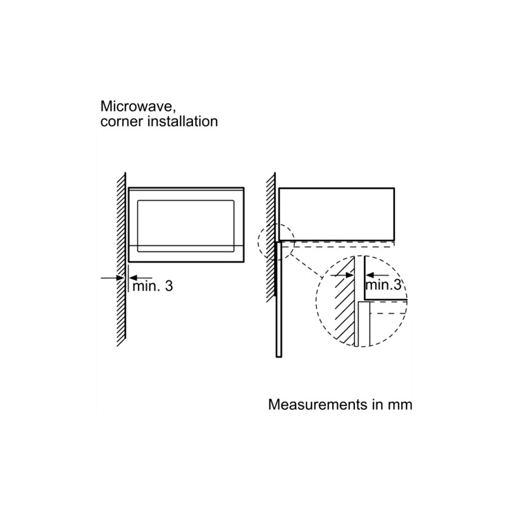 Микроволновая печь встраиваемая Bosch BEL554MS0 5