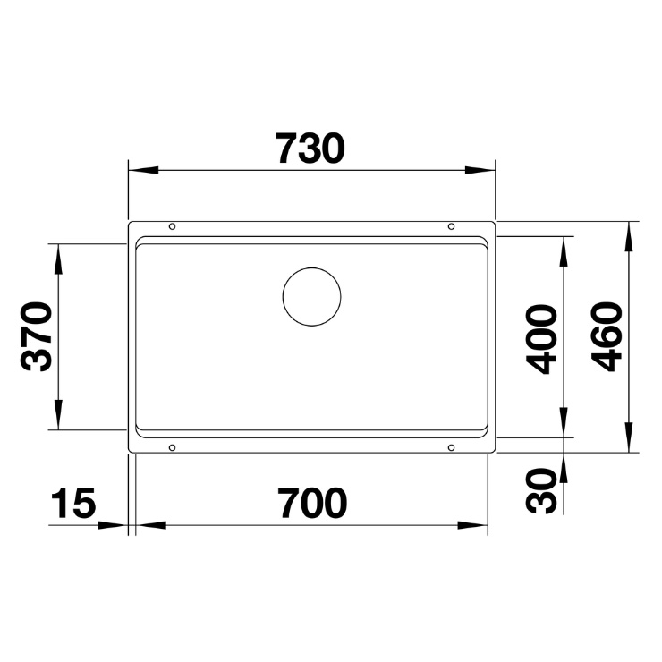 Кухонная мойка Blanco ETAGON 700-U белый 525171 3