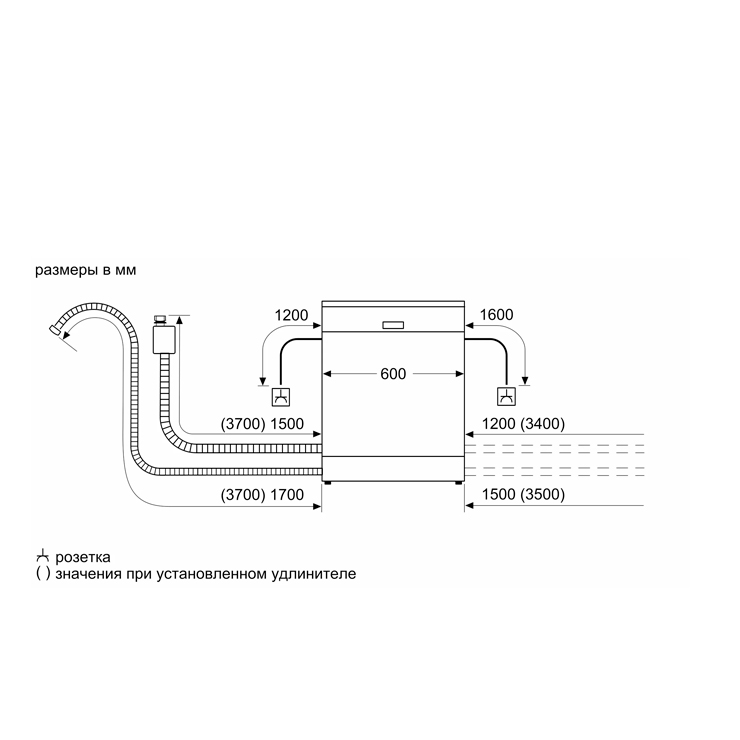 Встраиваемая посудомоечная машина Bosch SGV4HMX3FR 10