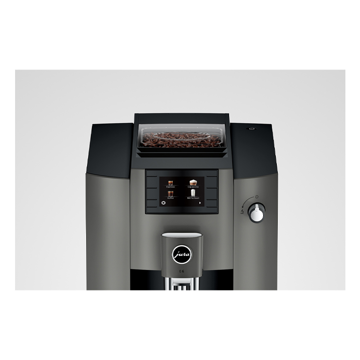 Кофемашина JURA E6 Dark Inox 6