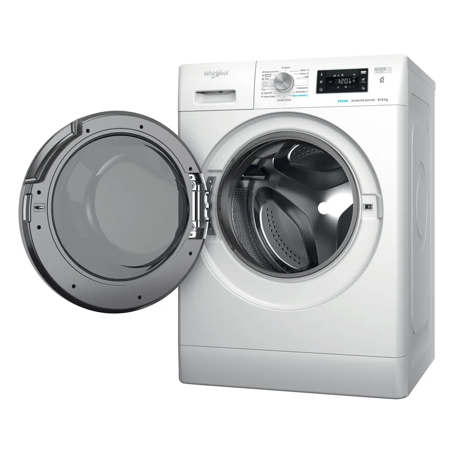 Стирально-сушильная машина Whirlpool FFWDB 864489 SV EE 7