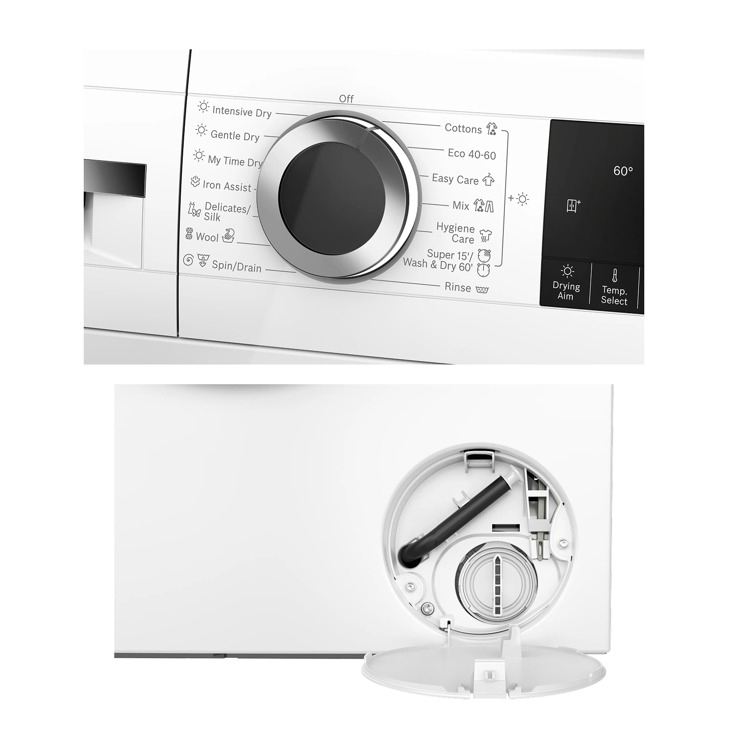 Стирально-сушильная машина Bosch WNA25401ME 5