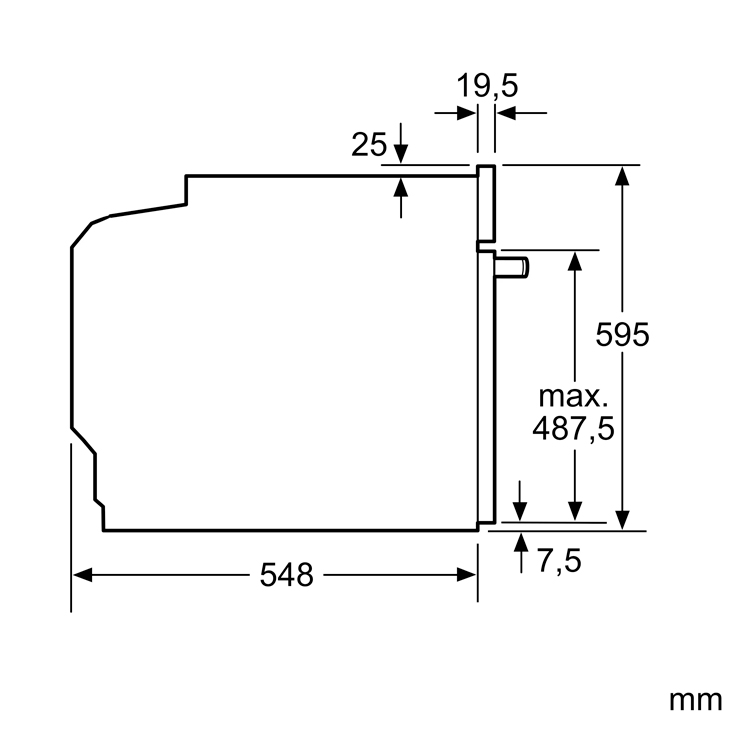 Электрический духовой шкаф Bosch HRA334EB0 7