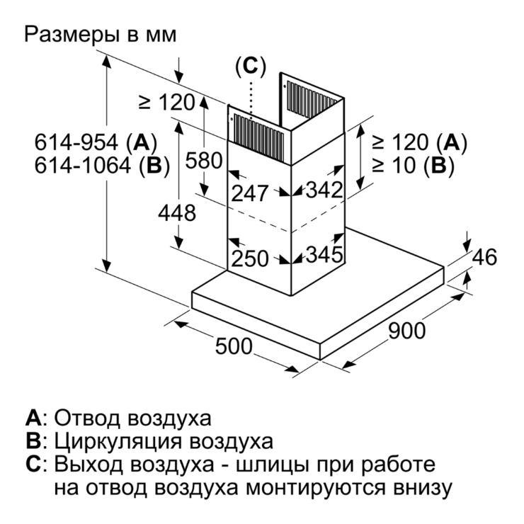 Вытяжка NEFF D96BMV5N5 3
