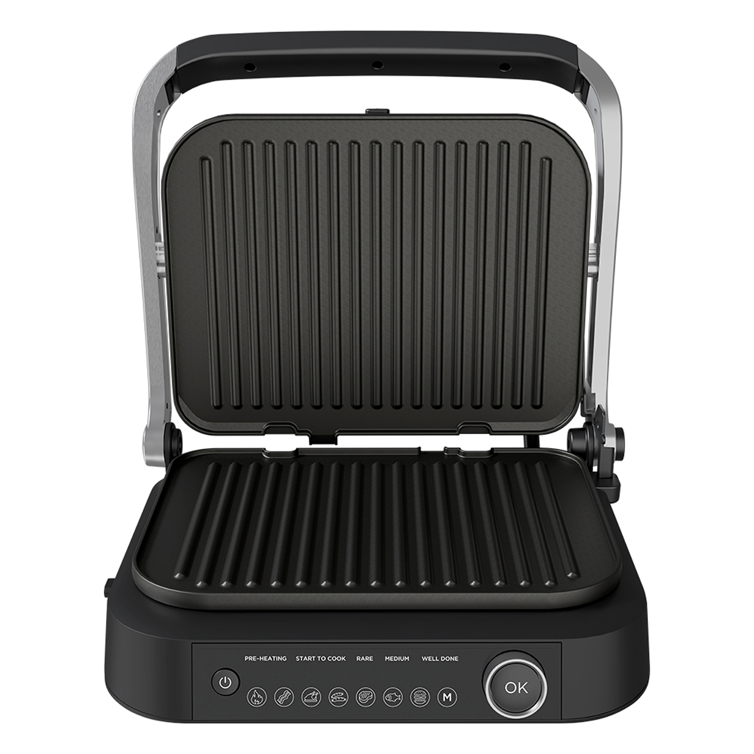 Электрогриль Weissgauff WCG-360 Nero Glass Chef’s Steak 9