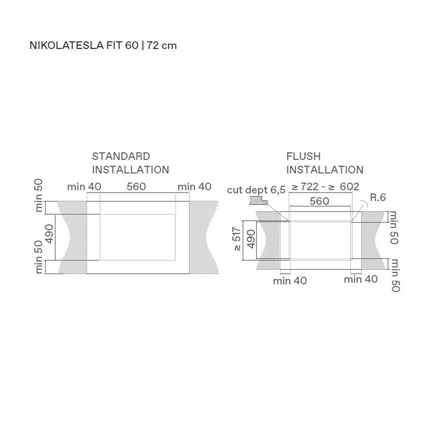 Индукционная панель Elica NikolaTesla Fit Raw BR/A/72 5