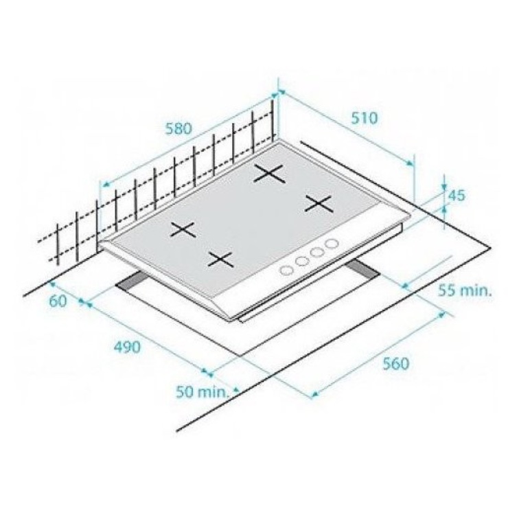 Газовая панель Beko HIAG64225SB 2