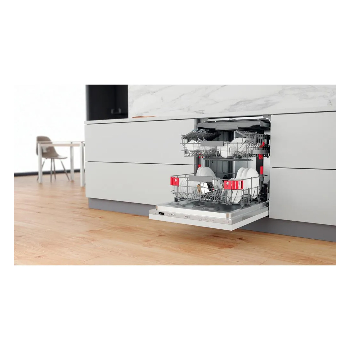 Встраиваемая посудомоечная машина Whirlpool WIO 3T226 PFG 5