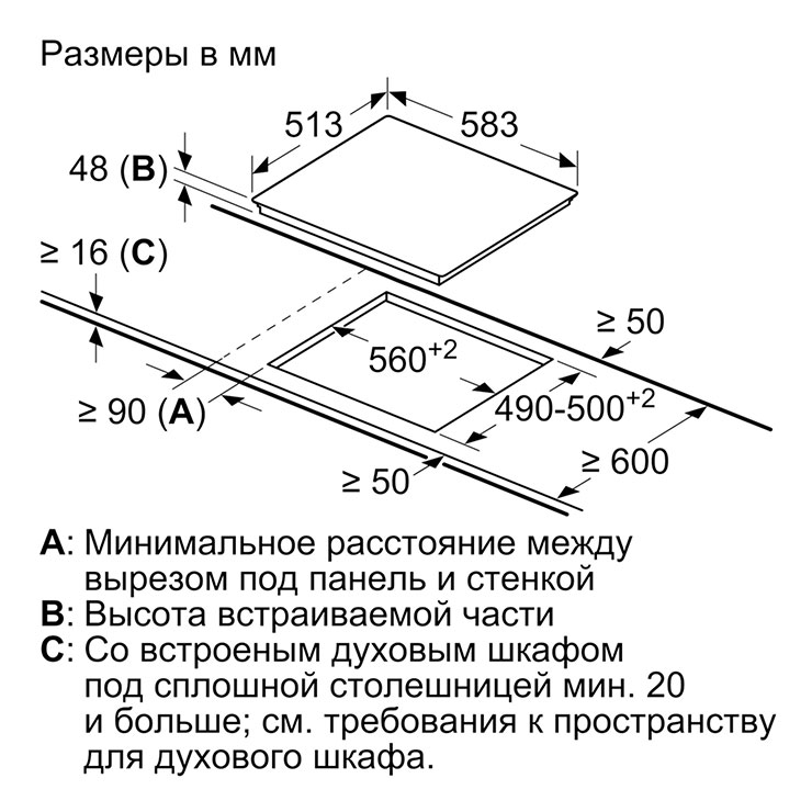 Электрическая панель Bosch PKB645F17 2