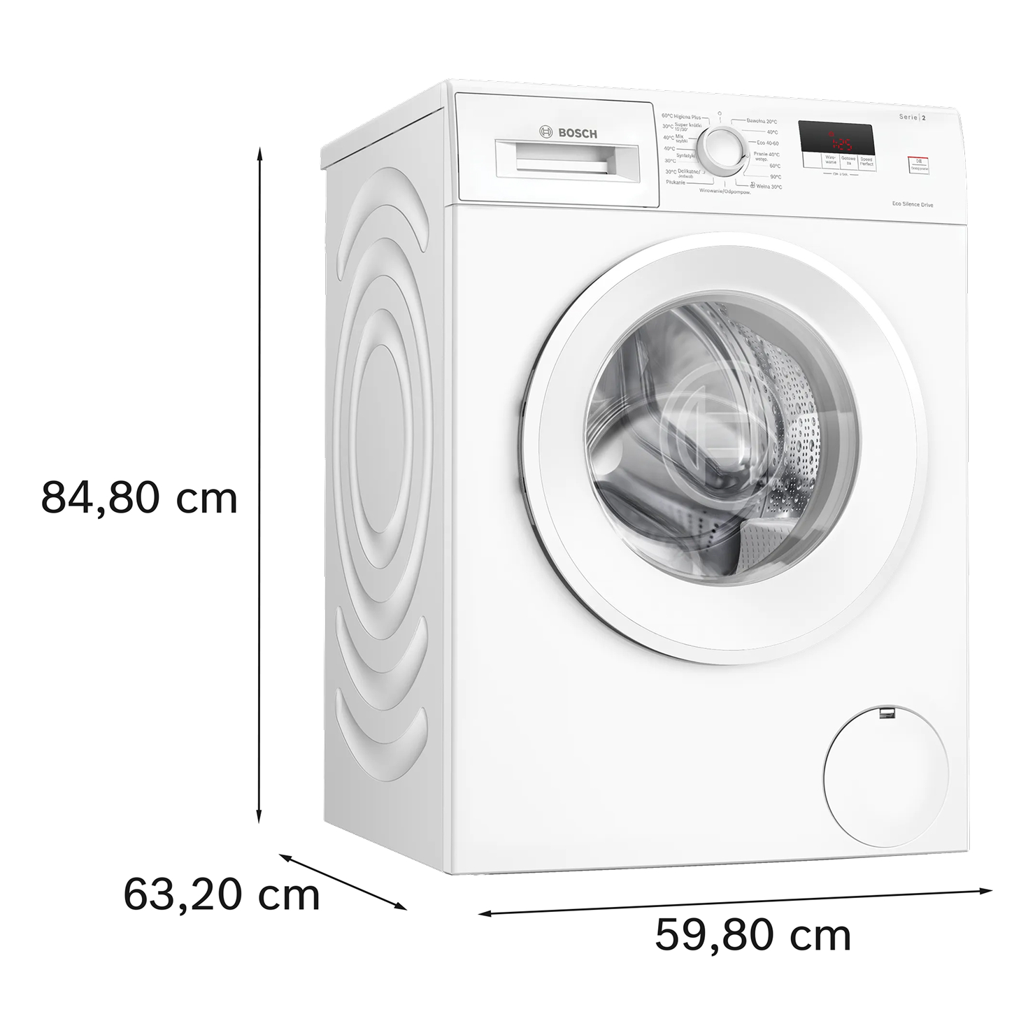 Стиральная машина с фронтальной загрузкой Bosch WGE02201PL 6