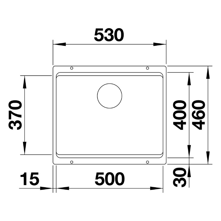 Кухонная мойка Blanco ETAGON 500-U жасмин 522232 4