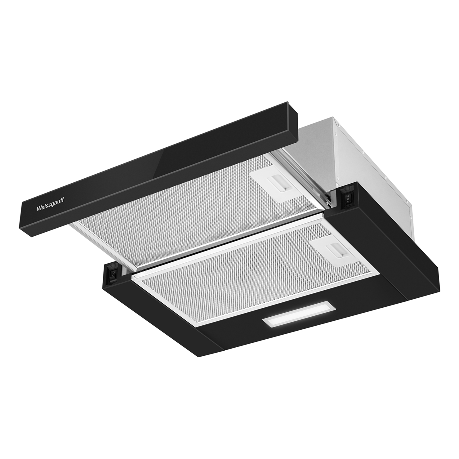 Вытяжка Weissgauff TEL 450 Black Glass 3