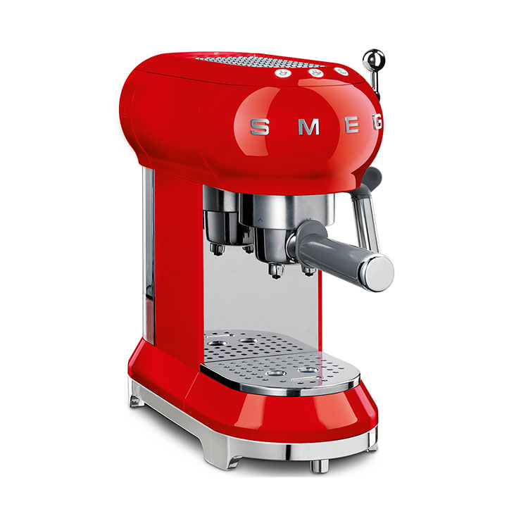Кофеварка рожковая Smeg ECF01RDEU