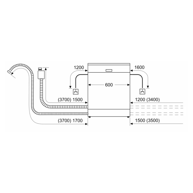 Встраиваемая посудомоечная машина Bosch SMV4HVX40E 8