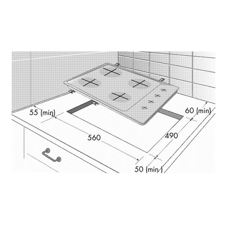 Газовая панель Beko HIZG 64125 CR 3