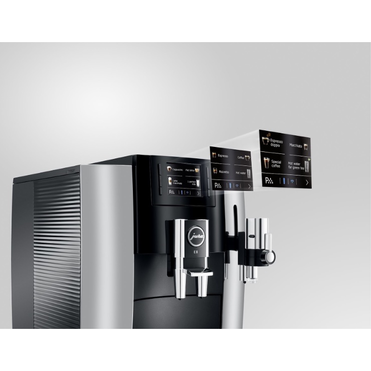 Кофемашина JURA E8 Chrome 3
