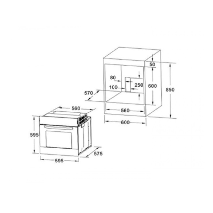 Электрический духовой шкаф Akpo PEA 7008 MMD01 WH 5