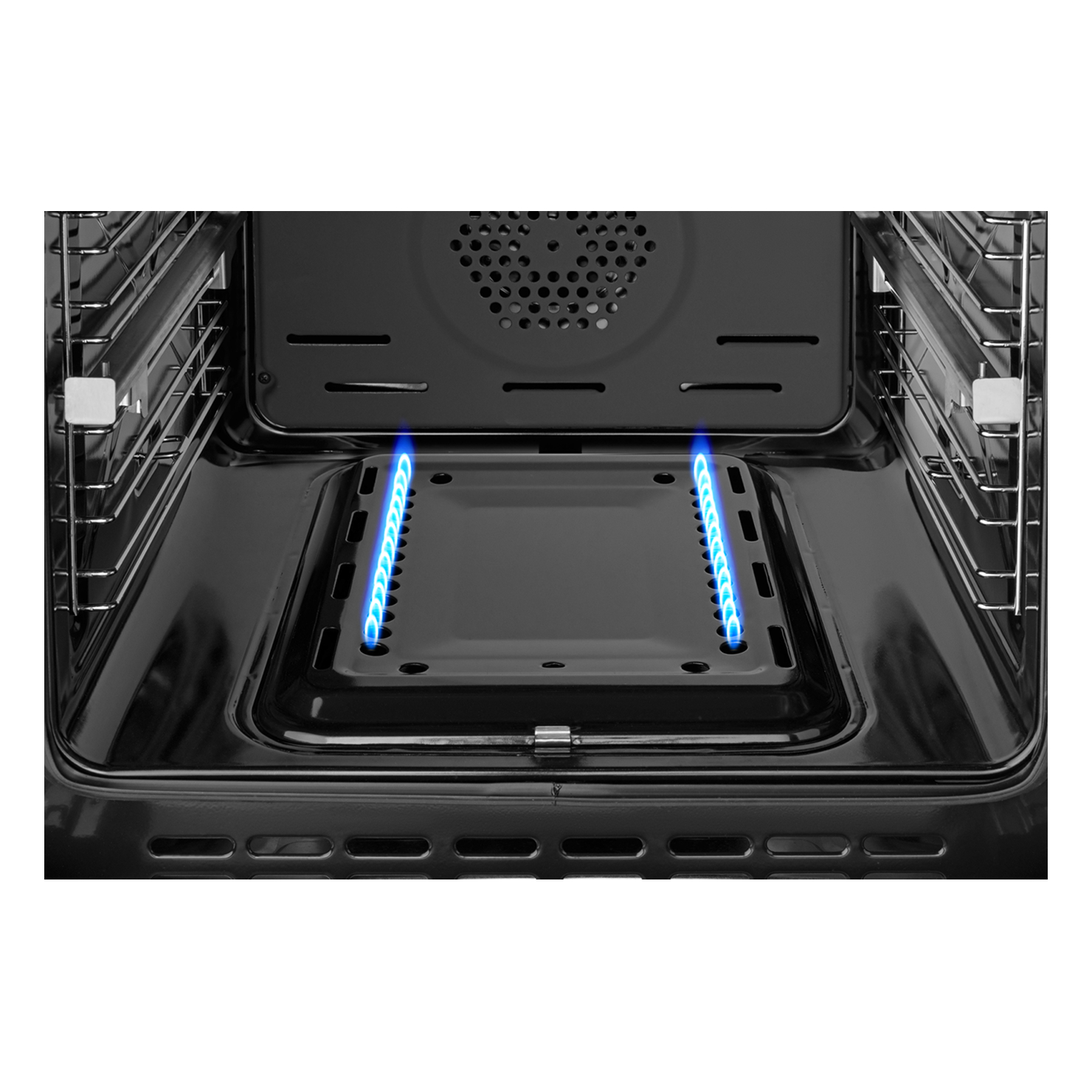 Газовый духовой шкаф Weissgauff WGO 706 D Black Glass 4
