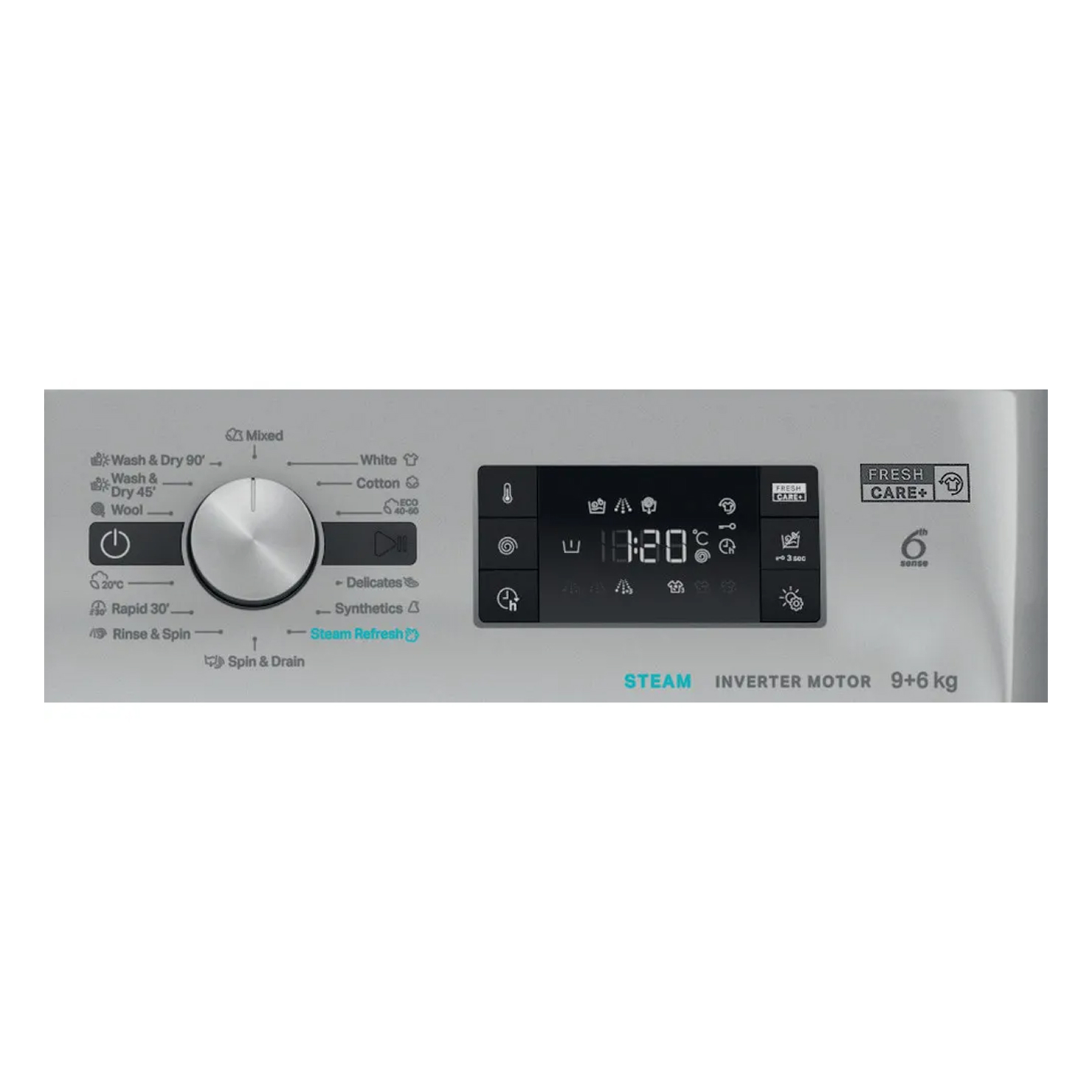 Стирально-сушильная машина Whirlpool FFWDB 964489 SBSV EE 4