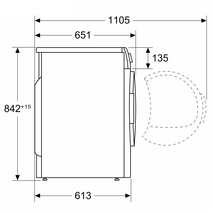 Сушильная машина Bosch WTX87EH0EU 5