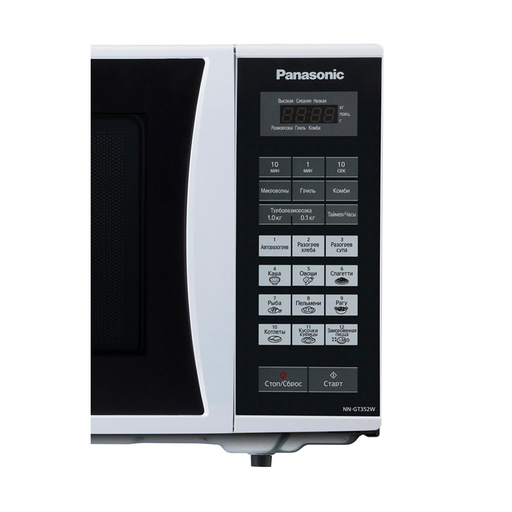 Микроволновая печь отдельностоящая Panasonic NN-GT352WZPE 2