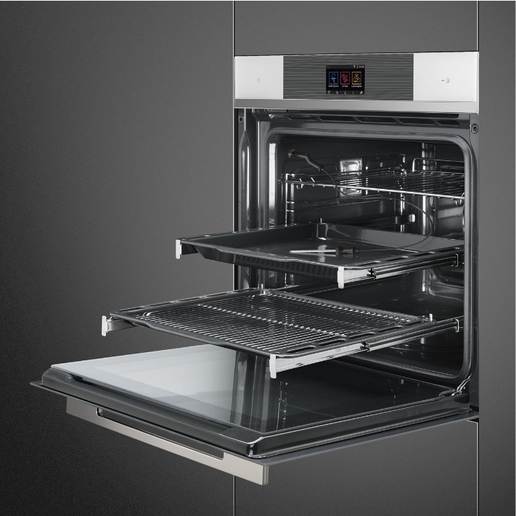 Электрический духовой шкаф Smeg SFP6104WTPB 2
