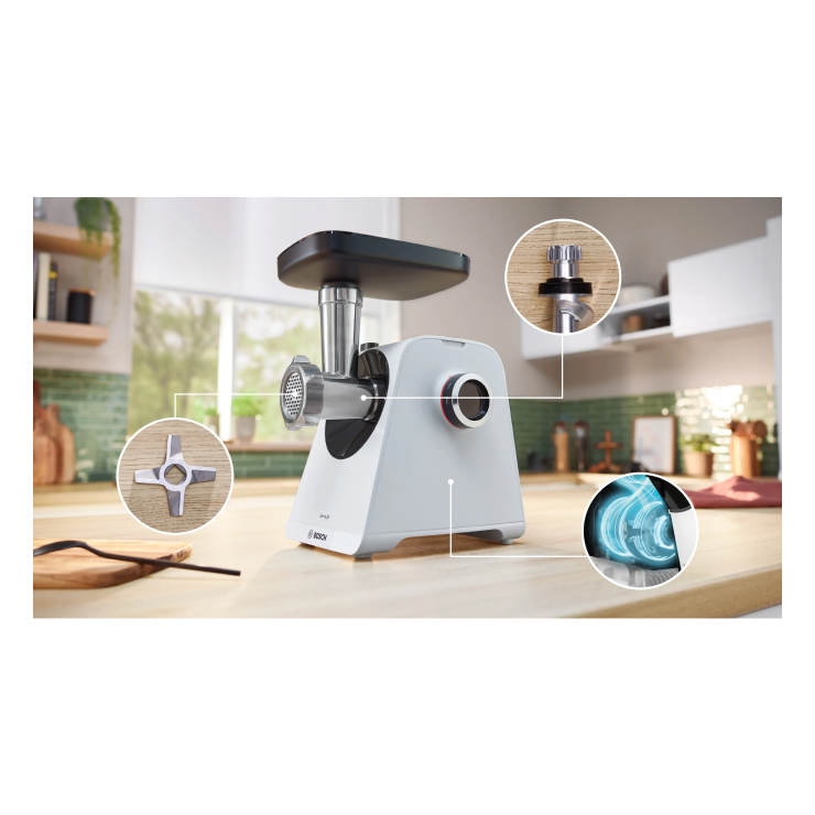 Мясорубка Bosch MFWS420W 2