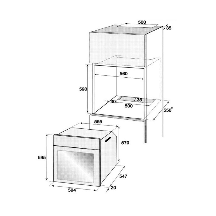 Электрический духовой шкаф Beko BIM22304XCS 3