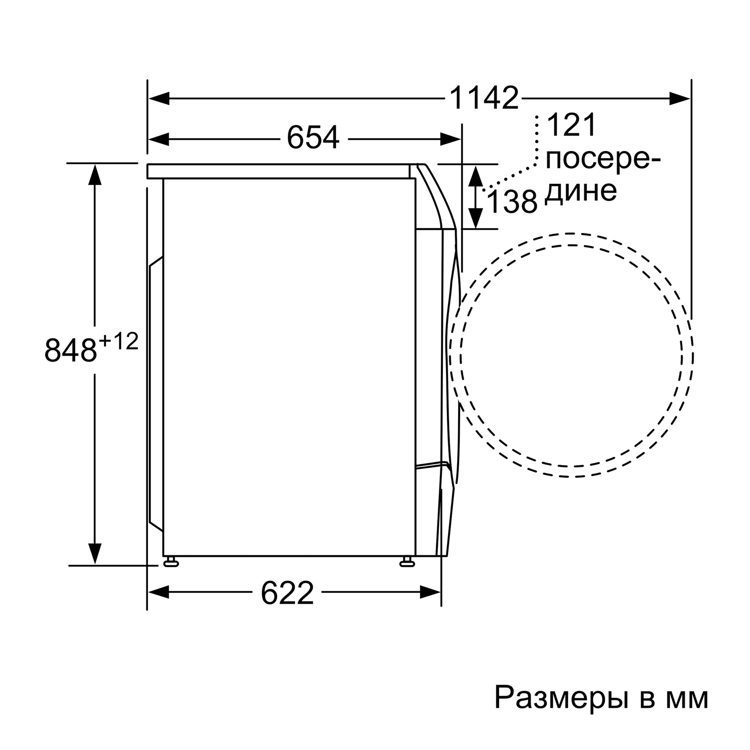 Стирально-сушильная машина Bosch WNC254A0ME 10