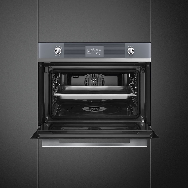 Компактный духовой шкаф Smeg SF4102VCS 3