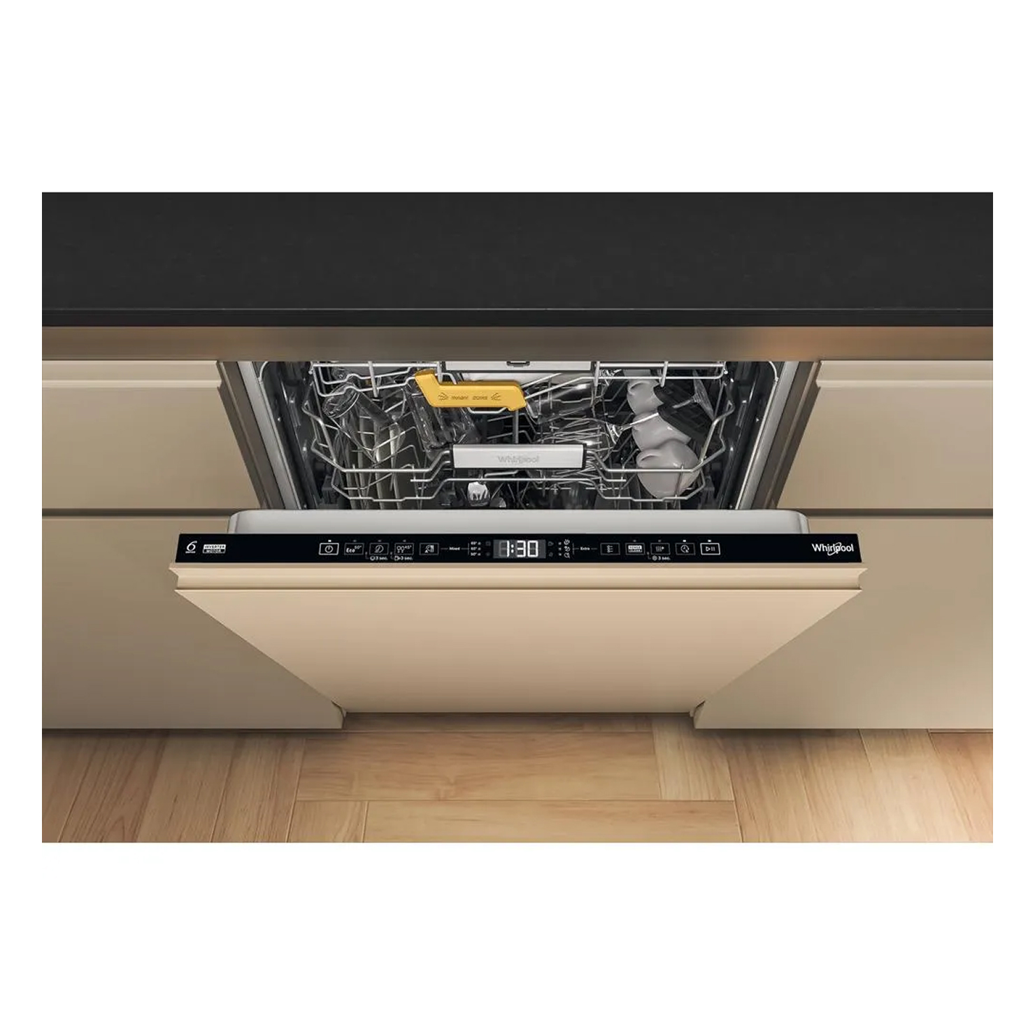 Встраиваемая посудомоечная машина Whirlpool W8I HT58 TS 3
